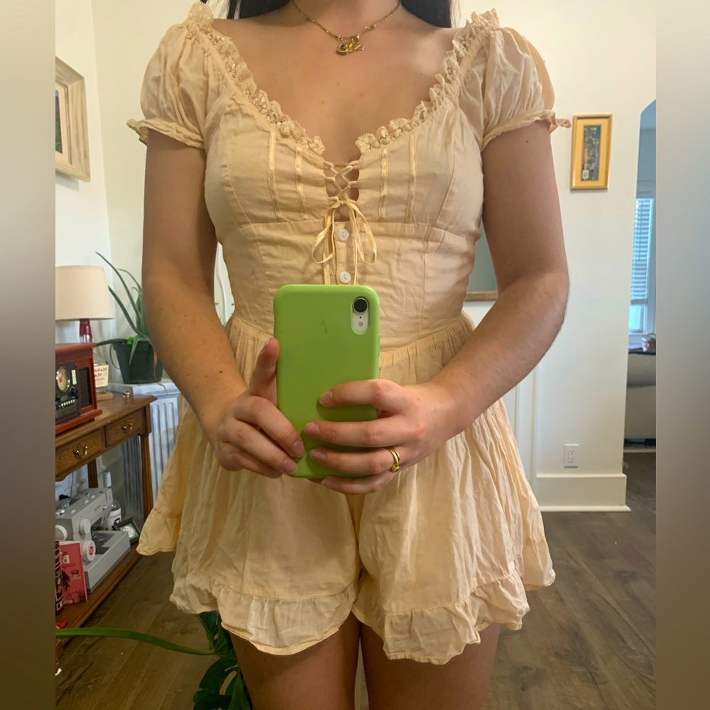 Urban Outfitters Pale pink Romper